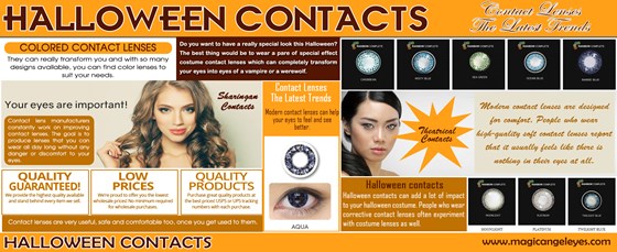 Halloween contacts: Halloween contacts